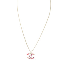 Chanel CC Crystal Pendant Necklace