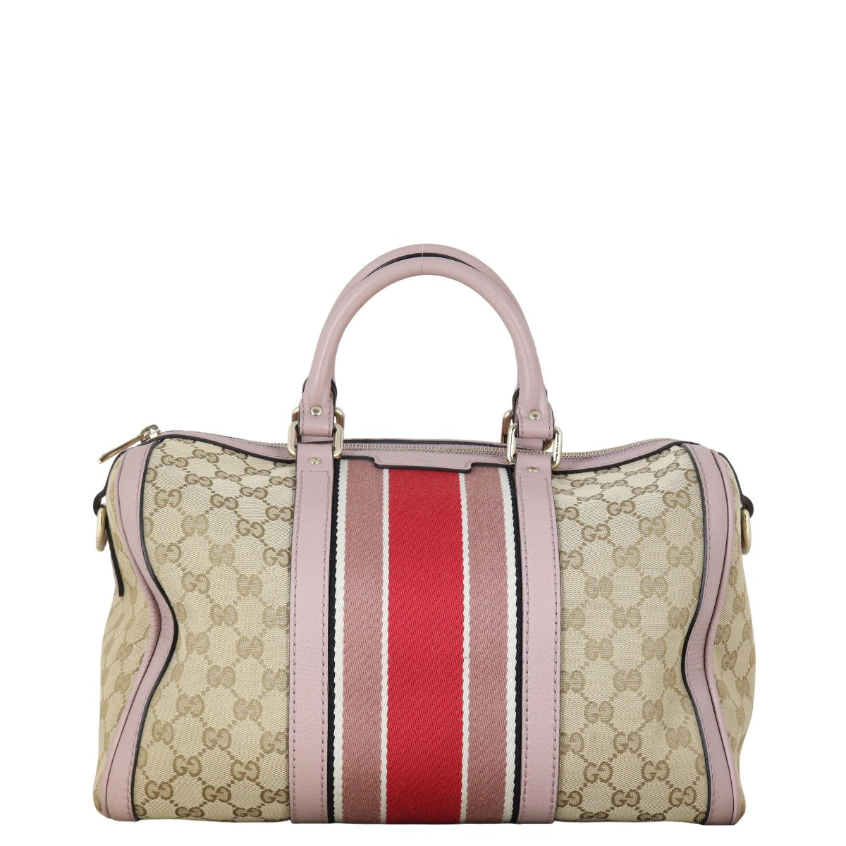 Gucci Vintage Web Original GG Boston Bag Medium – Luxe.It.Fwd