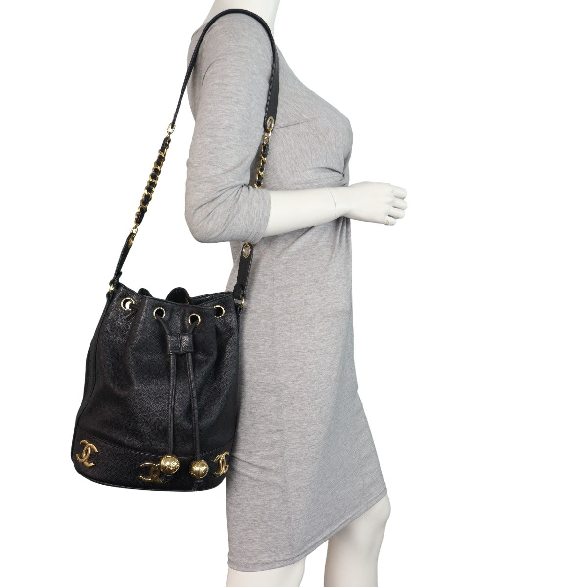 Chanel Triple CC Bucket Bag