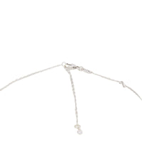 Gucci GG Running 18k White Gold Diamond Necklace