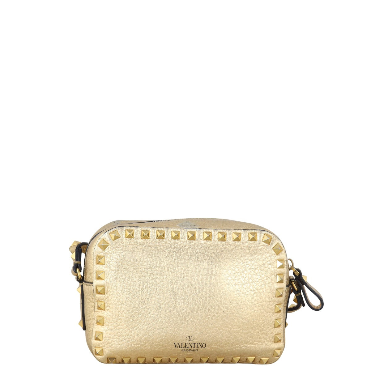Valentino Rockstud Crossbody Metallic