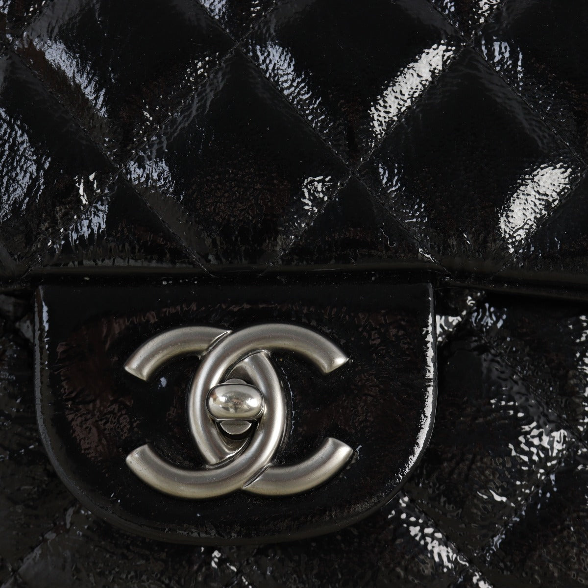 Chanel Classic Single Flap Jumbo Patent