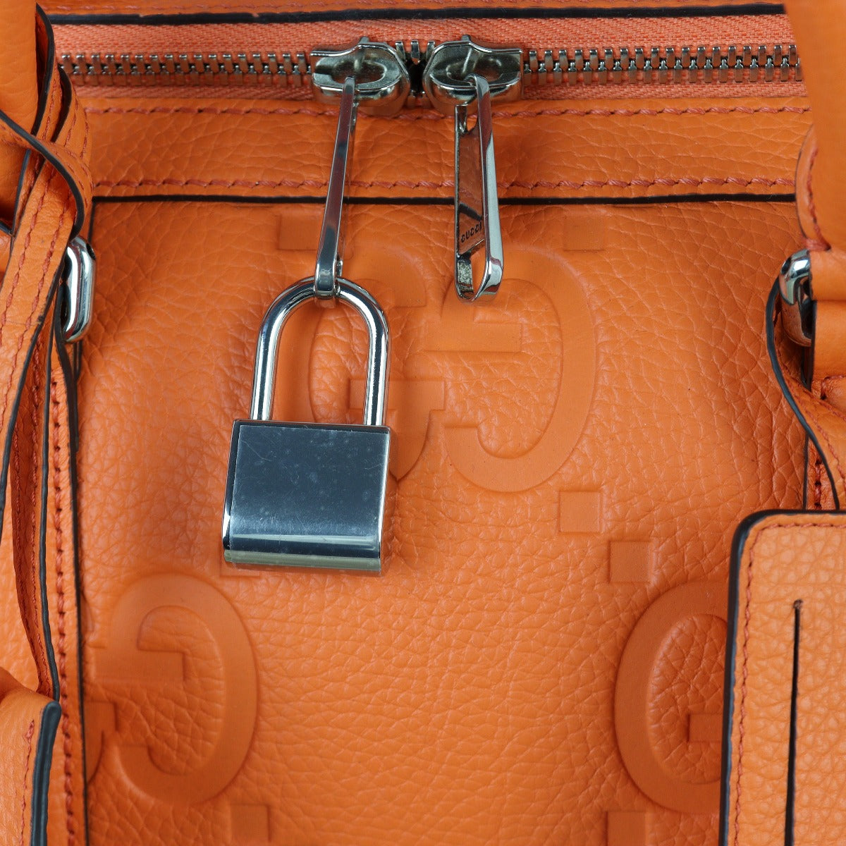 Gucci GG Embossed Duffle Bag Small