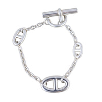 Hermes Farandole Sterling Silver Bracelet