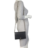 Gucci Guccissima Bow Wallet on Chain