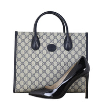 Gucci GG Supreme Interlocking G Tote Small