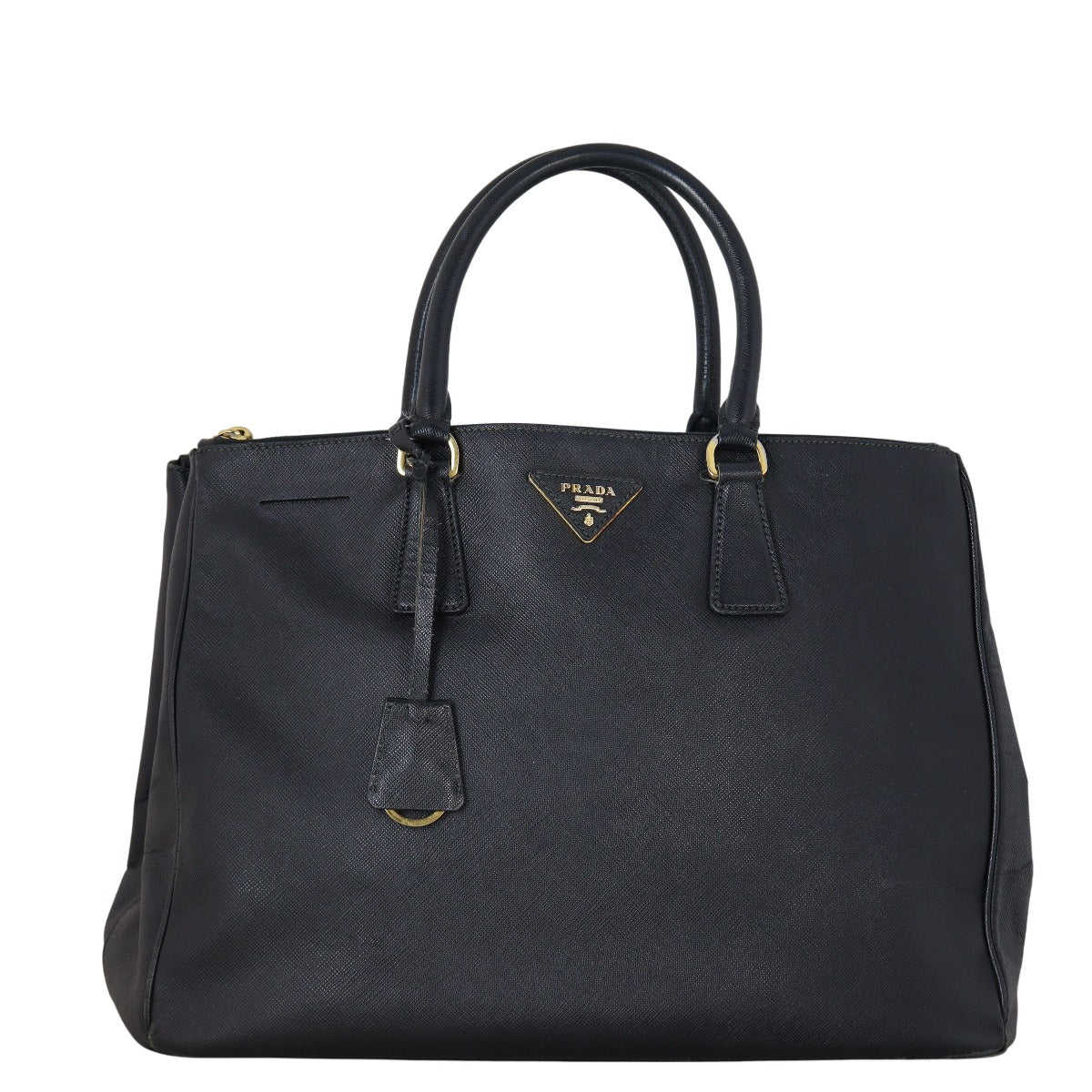 Prada Saffiano Lux Galleria Double Zip Tote Large