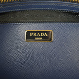 Prada Saffiano Lux Galleria Double Zip Tote Medium
