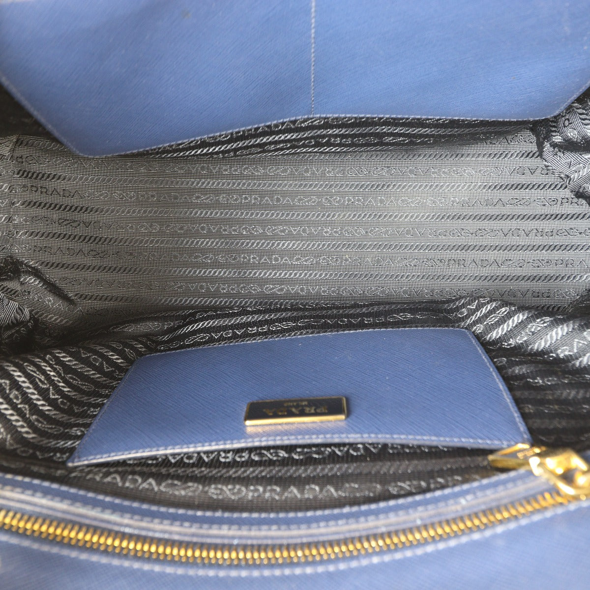 Prada Saffiano Lux Galleria Double Zip Tote Medium
