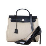 Hermes Herbag Toile PM
