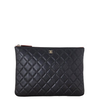 Chanel Classic O-Case Pouch Medium