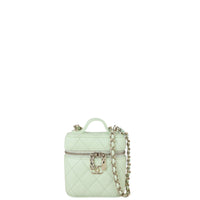 Chanel Top Handle Vanity Case Chain Bag