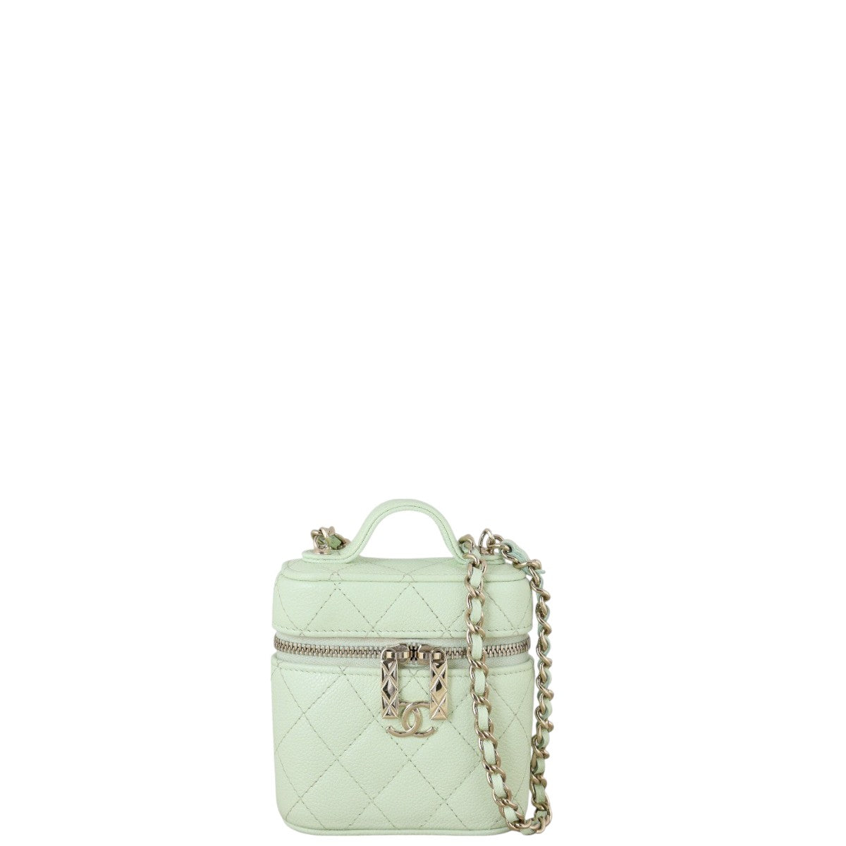 Chanel Top Handle Vanity Case Chain Bag