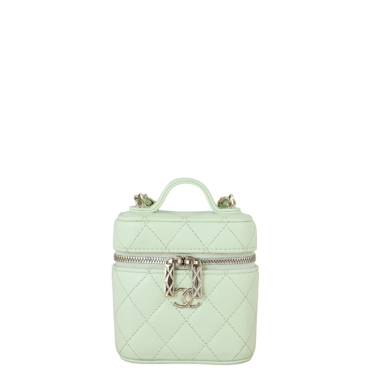 Chanel Top Handle Vanity Case Chain Bag