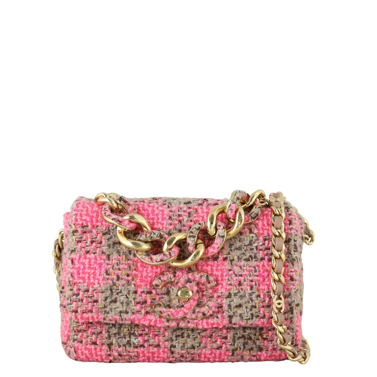Chanel Elegant Chain Flap Tweed