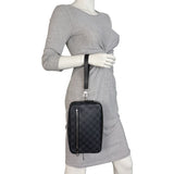 Louis Vuitton Pochette Kasai Damier Graphite