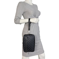 Louis Vuitton Pochette Kasai Damier Graphite