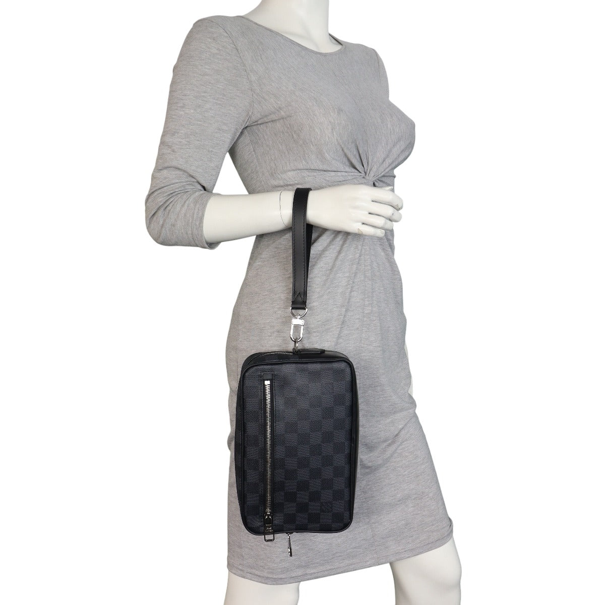 Louis Vuitton Pochette Kasai Damier Graphite