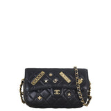 Chanel Classic Flap Phone Holder on Chain Lucky Charms