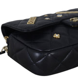 Chanel Classic Flap Phone Holder on Chain Lucky Charms