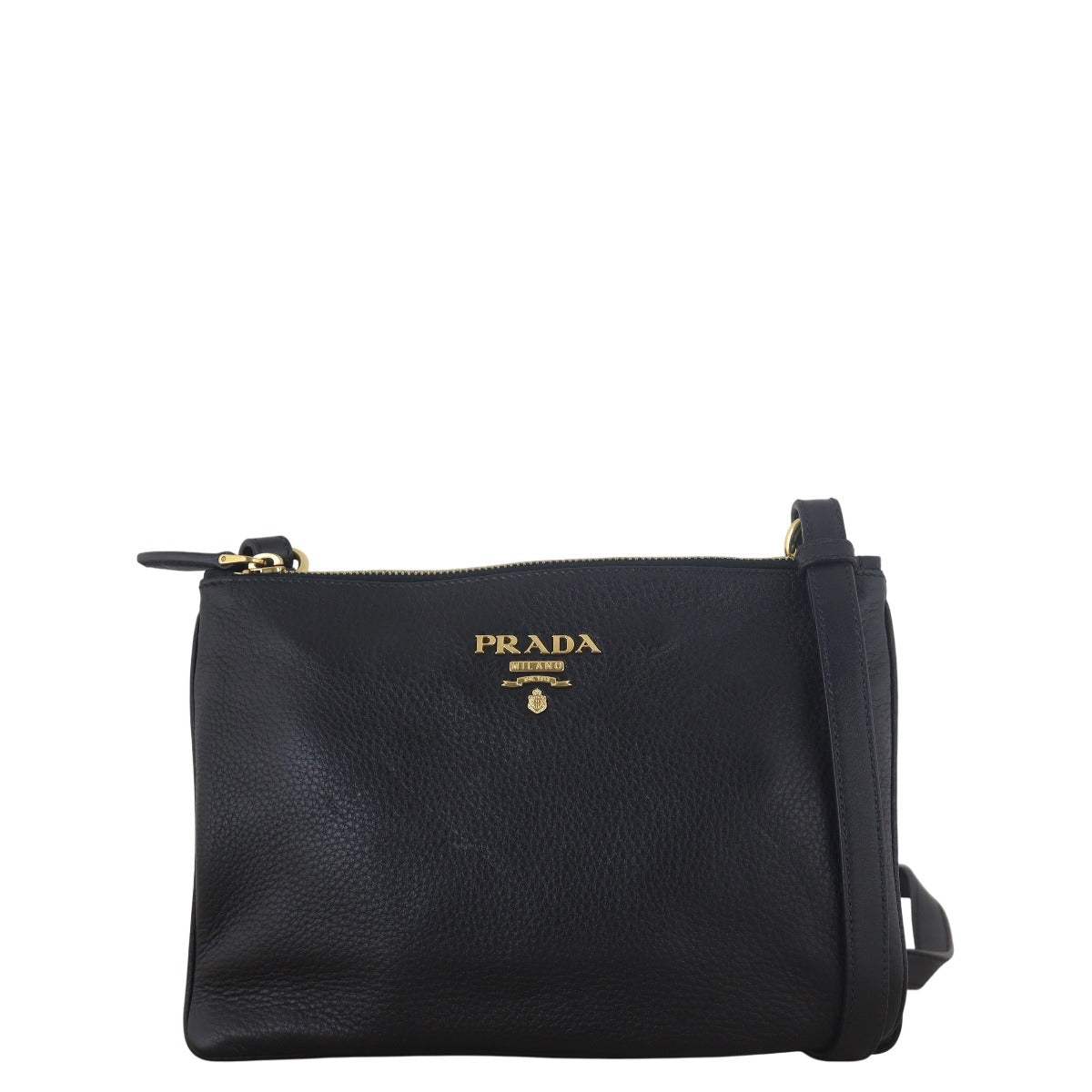 Prada Vitello Phenix Double Zip Bag