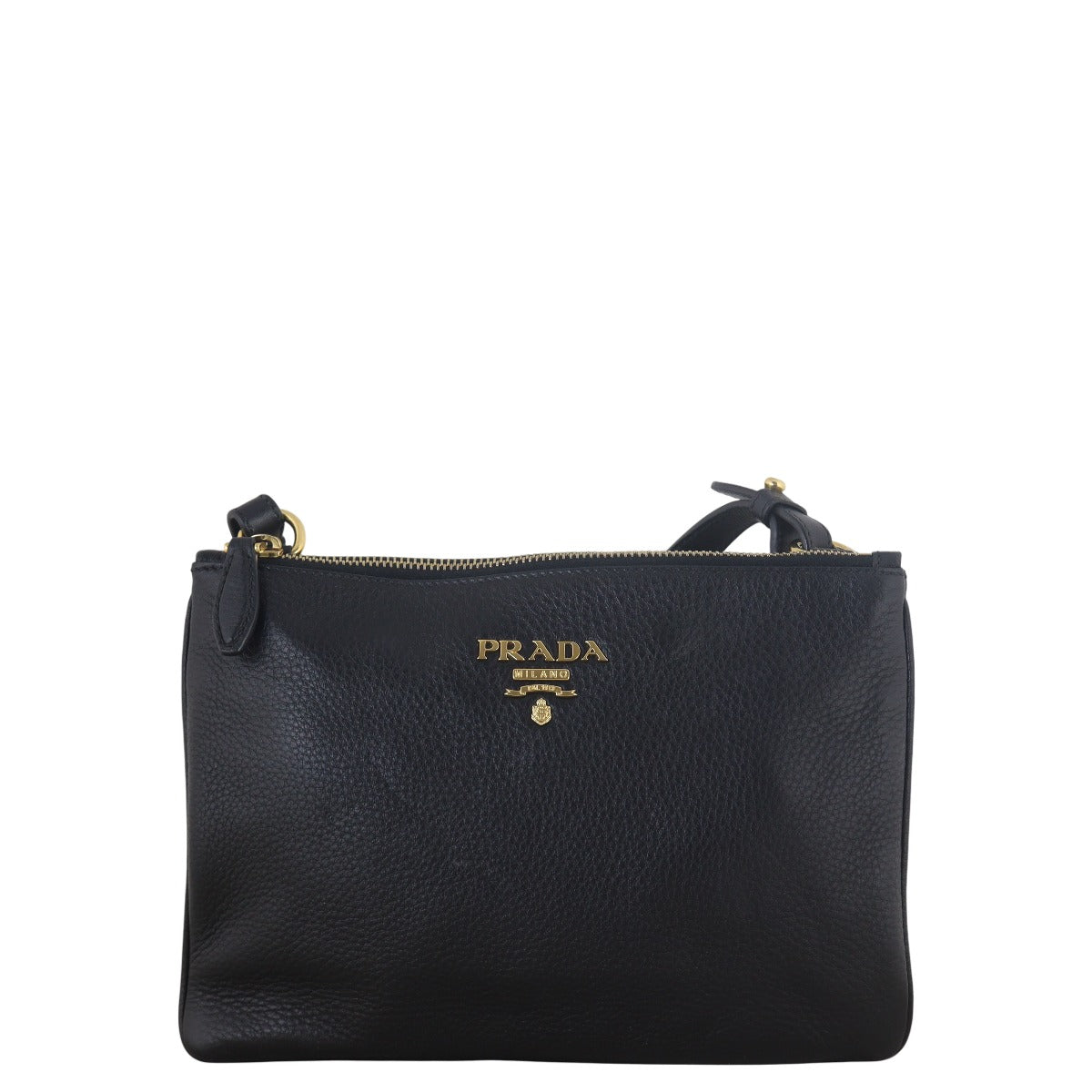 Prada Vitello Phenix Double Zip Bag