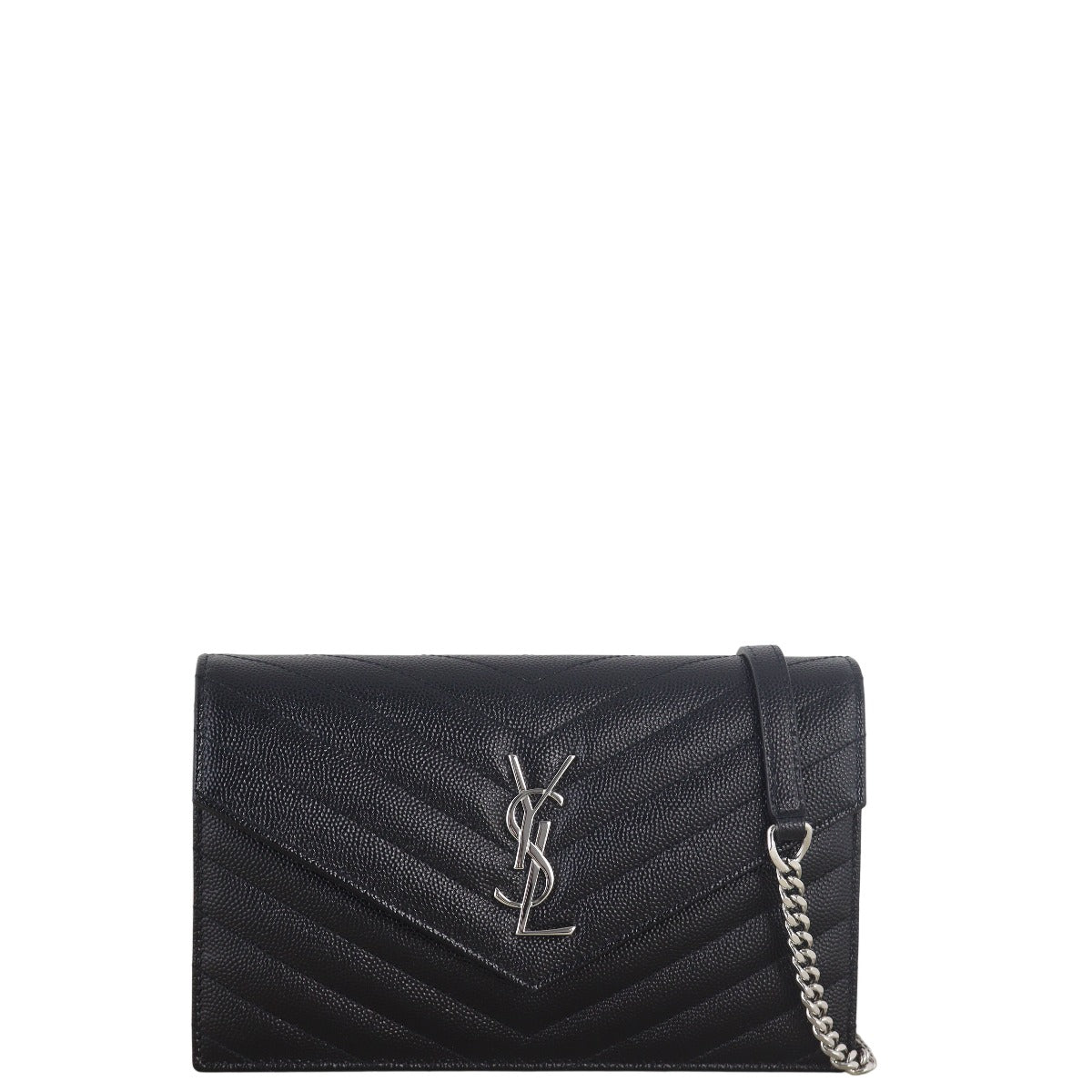 Saint Laurent Cassandre Envelope Chain Wallet