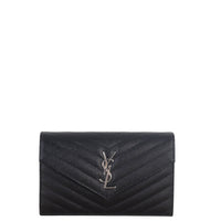 Saint Laurent Cassandre Envelope Chain Wallet