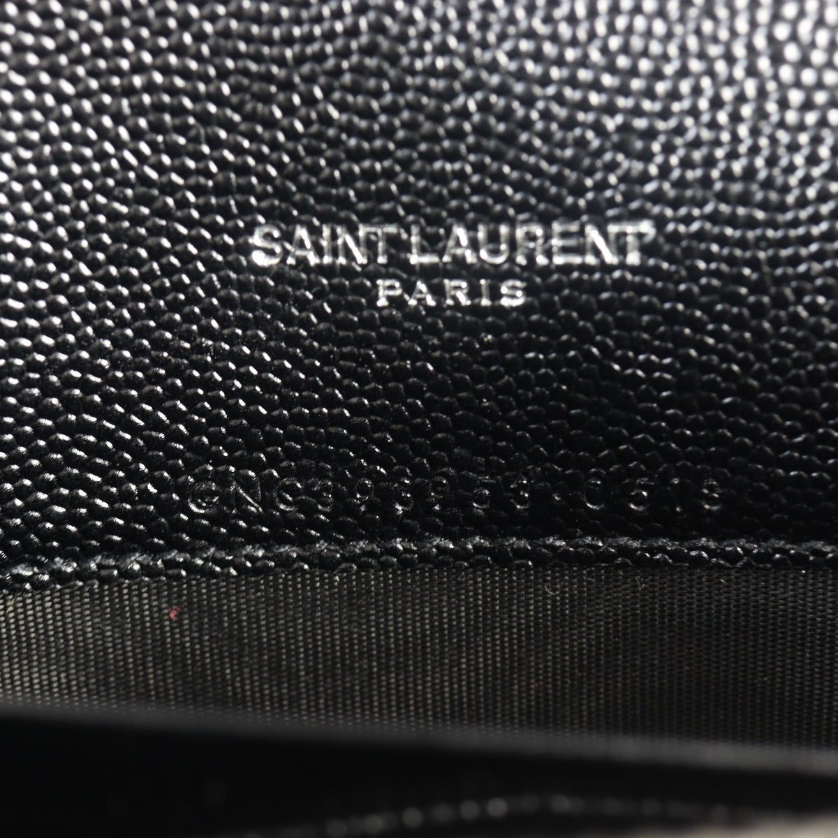 Saint Laurent Cassandre Envelope Chain Wallet