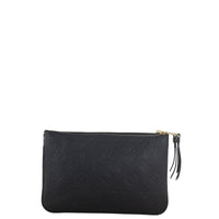 Louis Vuitton Double Zip Pochette Monogram Empreinte