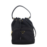 Prada Duet Tessuto Bucket Bag