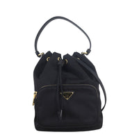 Prada Duet Tessuto Bucket Bag
