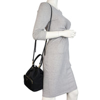 Prada Duet Tessuto Bucket Bag