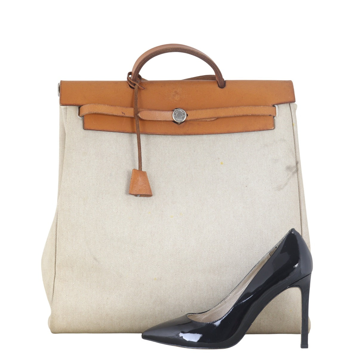 Hermes Toile Herbag 40 Tall