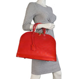 Louis Vuitton Alma GM Monogram Vernis