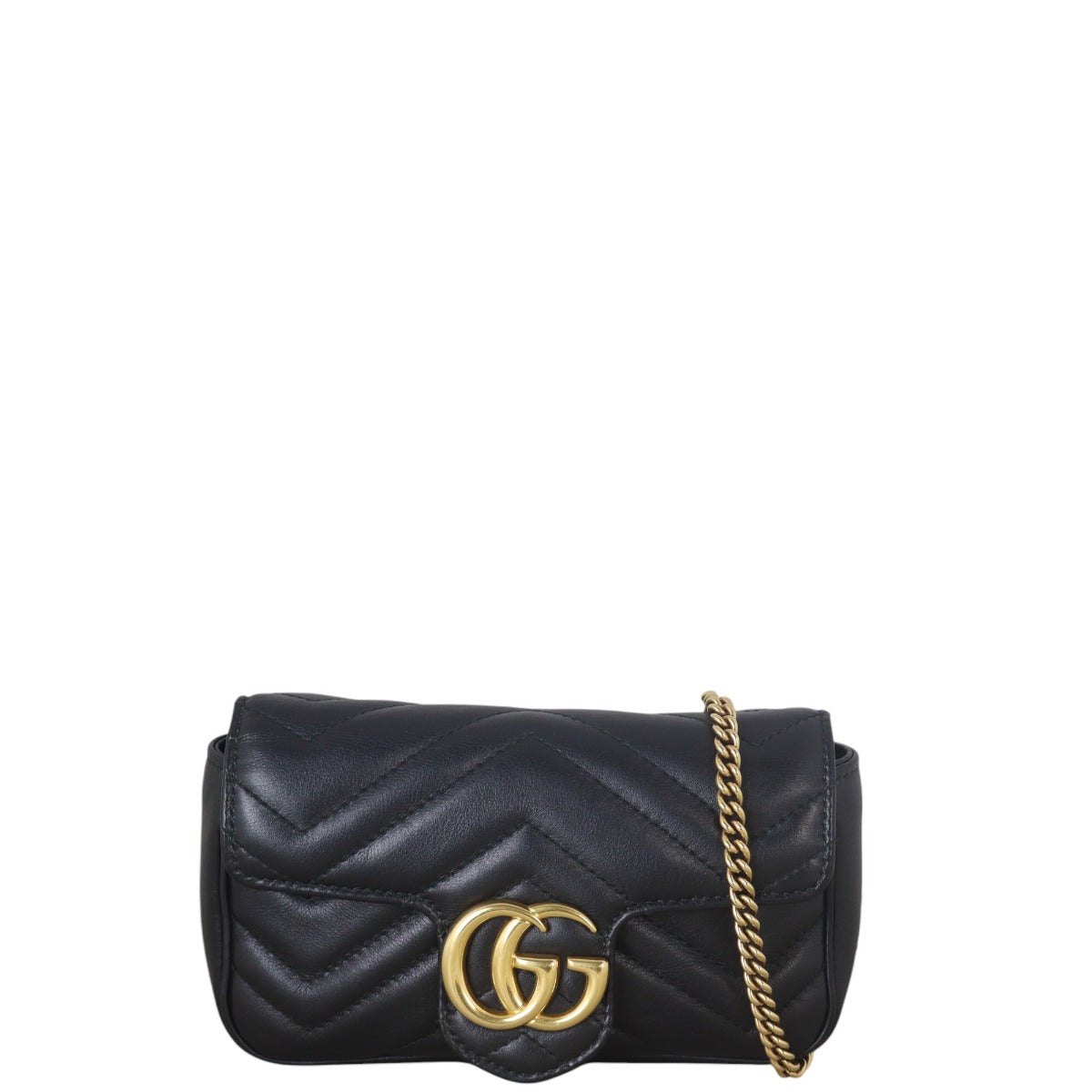 Gucci GG Marmont Matelasse Super Mini Shoulder Bag