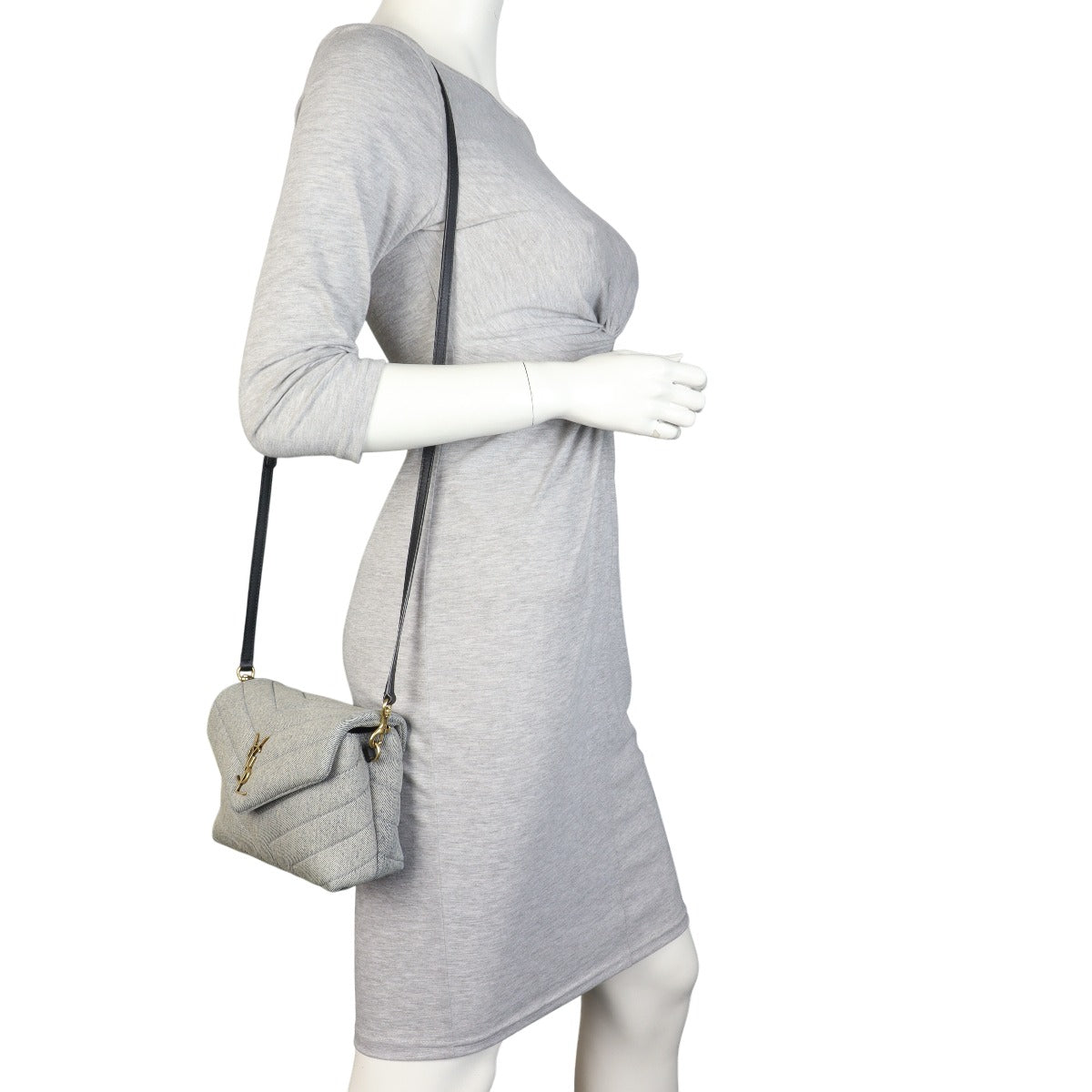 Saint Laurent Toy Loulou Denim