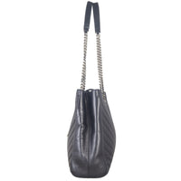 Saint Laurent Chevron Shopping Tote