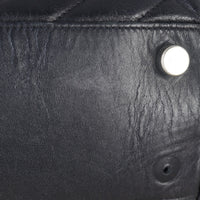 Saint Laurent Chevron Shopping Tote