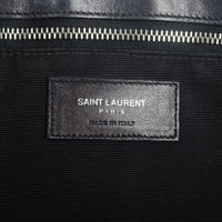 Saint Laurent Chevron Shopping Tote