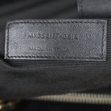 Saint Laurent Chevron Shopping Tote