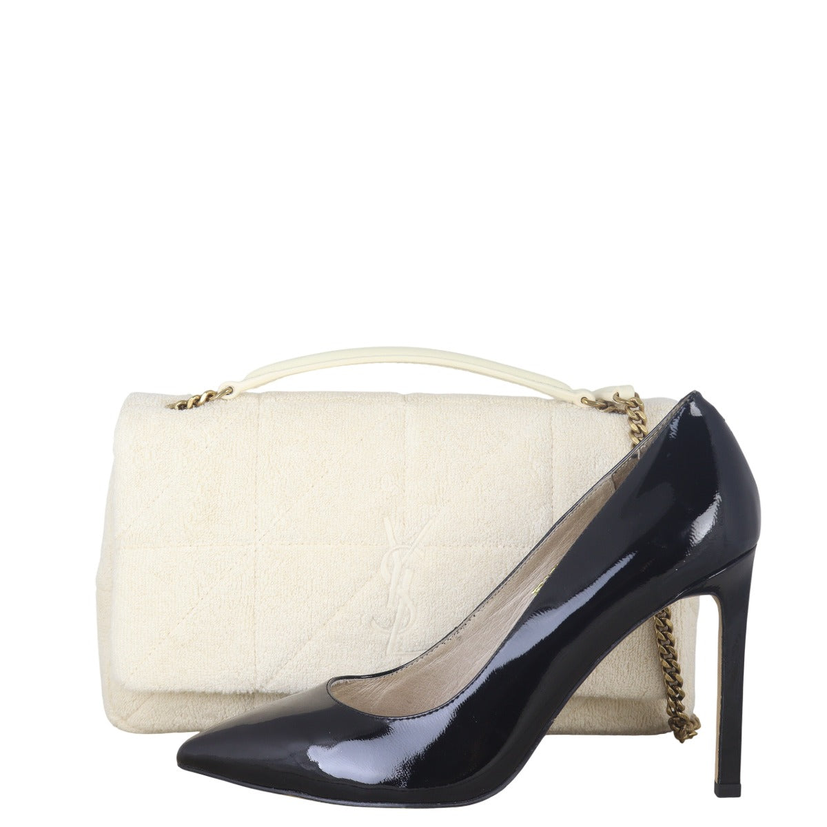 Saint Laurent Jamie Monogram Medium Terry