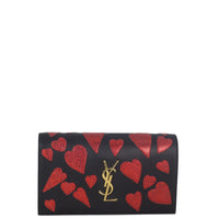 Saint Laurent Kate Clutch Small Hearts