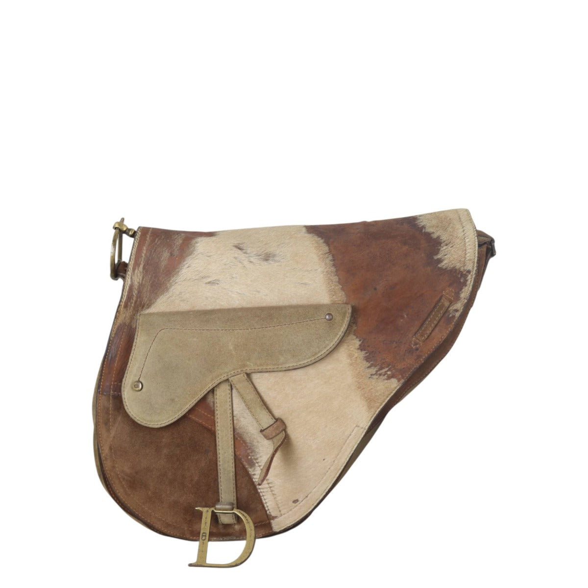 Dior Baudrier Saddle Bag Ponyhair