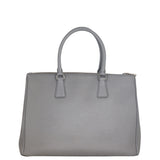 Prada Saffiano Lux Galleria Double Zip Tote Medium
