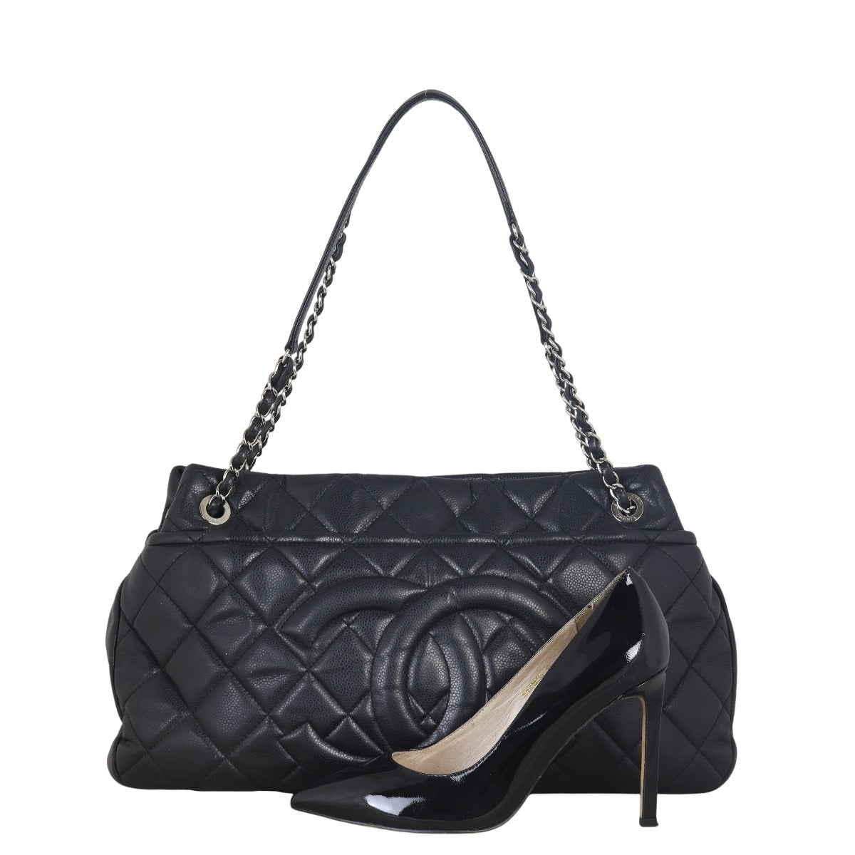 Chanel CC Timeless Shopping Tote