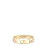 Cartier Love Ring Small 18k Yellow Gold