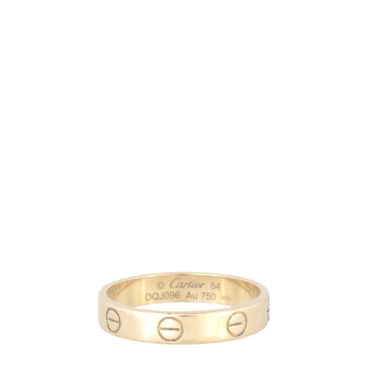 Cartier Love Ring Small 18k Yellow Gold