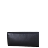 Chanel Camellia Embossed Flap Wallet