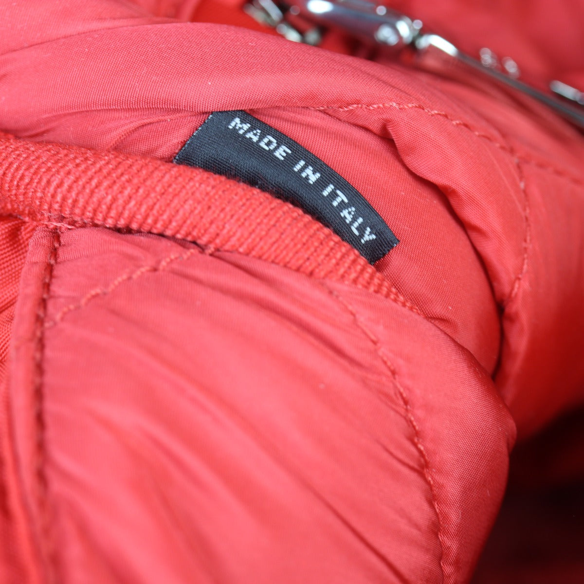 Prada Tessuto Bomber Dome Bag